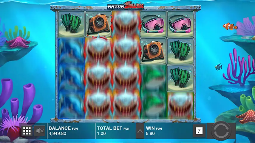 Razor Shark Slot Review, Game by Push Gaming